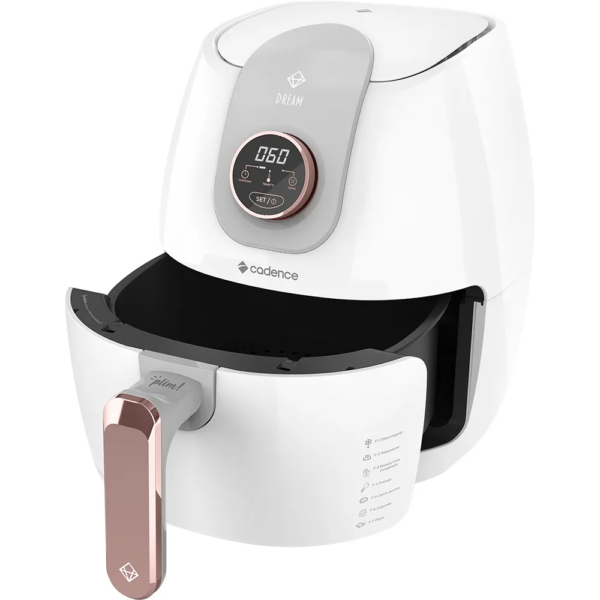 Fritadeira Sem Óleo 3L Cadence Dream Rosé Gold - Imagem 2