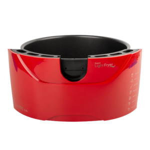 Gabinete Recipiente de Calor para Fritadeira 3,2L Cadence Super Light Fryer Colors Vermelha - FRT551