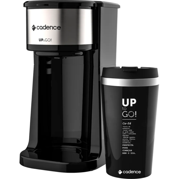 Kit Cafeteira Up To Go e Chaleira Elétrica Pure Inox Cadence - Imagem 3