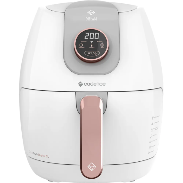 Kit Cadence Dream Rosé Gold - Fritadeira - Cafeteira - Sanduicheira - Imagem 2