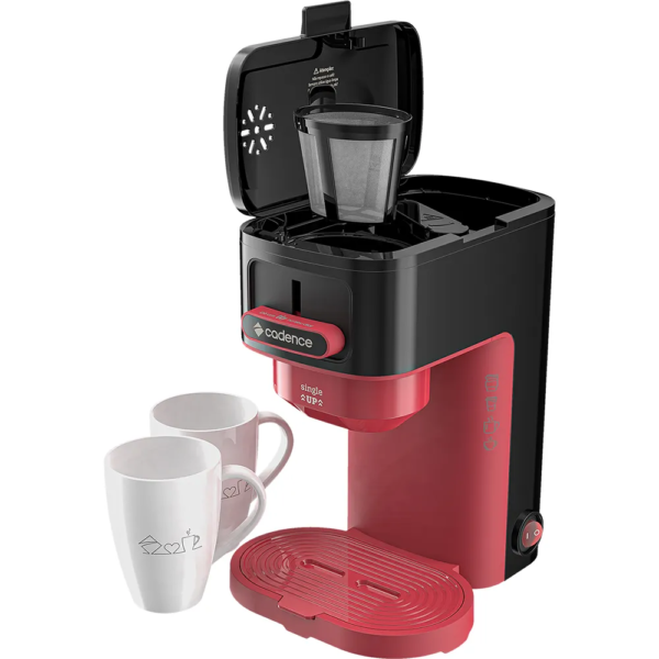 Kit Trio Vermelho Cadence - Cafeteira - Chaleira - Mixer - Imagem 3